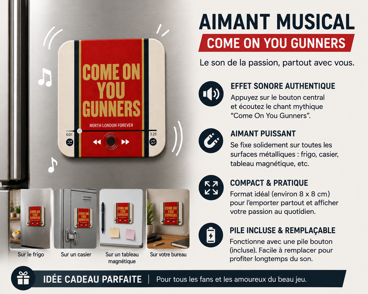Magnet Sonore - "Come on You Gunners !" - Chant Kop