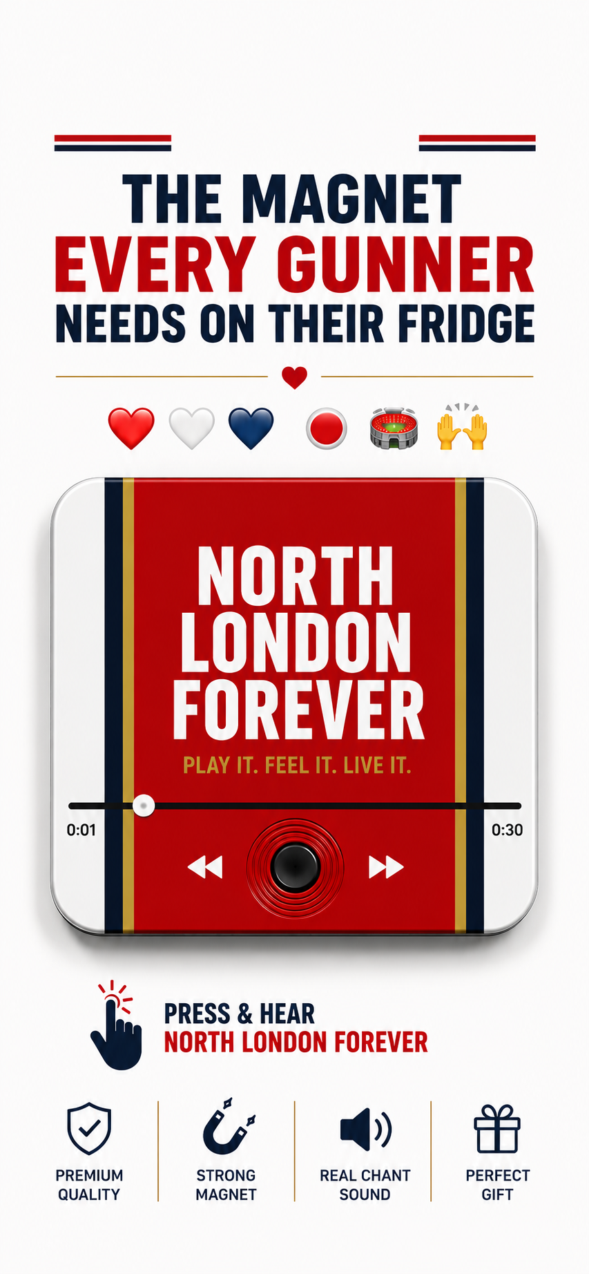 Magnet Sonore - "Come on You Gunners !" - Chant Kop